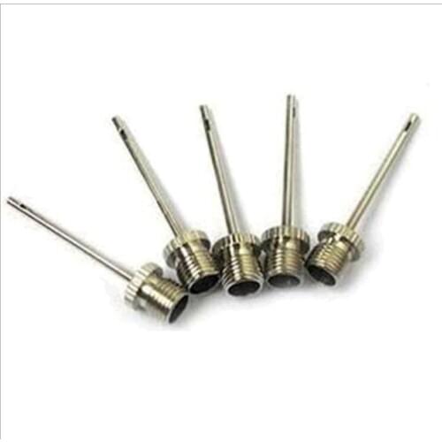 1000pcs/lot Sport Ball Inflator Beddles Basketball Soccer Pump Gas Needle Stainless Dedicated Gas Needle Ball Accessory