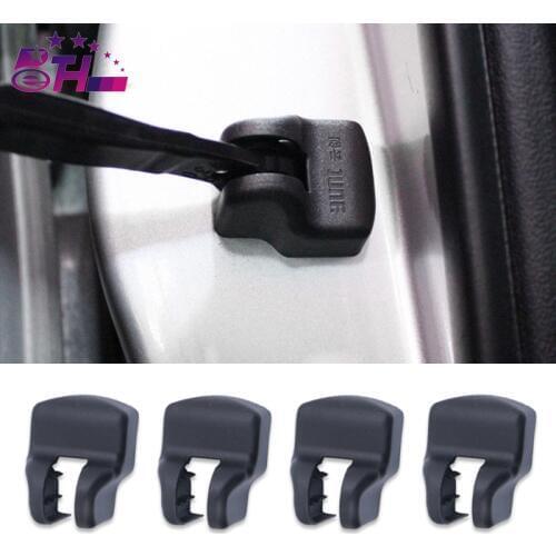 4Pcs Car Waterproof Rust-proof Door Limiting Stopper Cover Sticker For Toyota LAND CRUISER PRADO COROLLA Vios Car Accessories