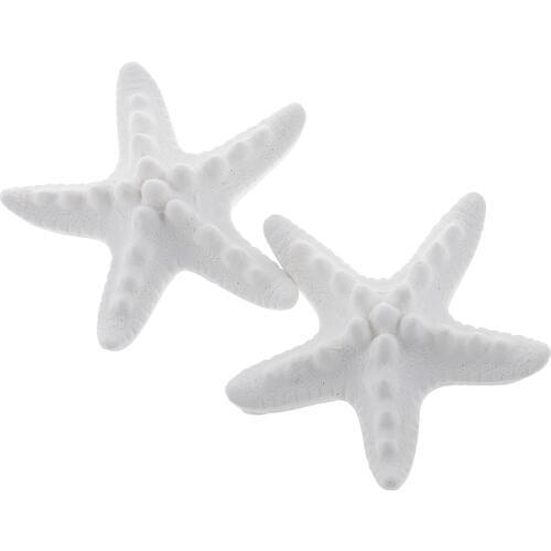 MagiDeal 2pcs Seastar Aroma Fragrance Stone DIY Essential Oil Diffuser for Home Decor for Toilet Cars Bbedroom
