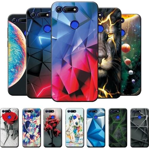 Case For Honor V20 Case for Huawei Honor View 20 Case Silicone Soft TPU Back Cover for Huawei Honor V20 Protect Phone Case 6.4"