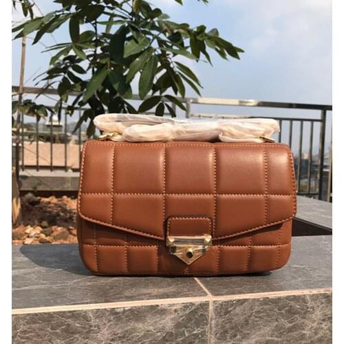 DA0010 Dawn soft thread genuine leather cover bags for women