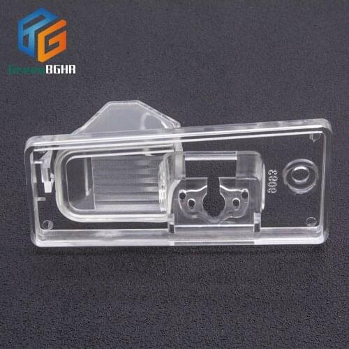GreenBGHR License Plate Lights Housing Car Rear View Camera Bracket For Hyundai Grandeur/Azera (HG) 2012~2017