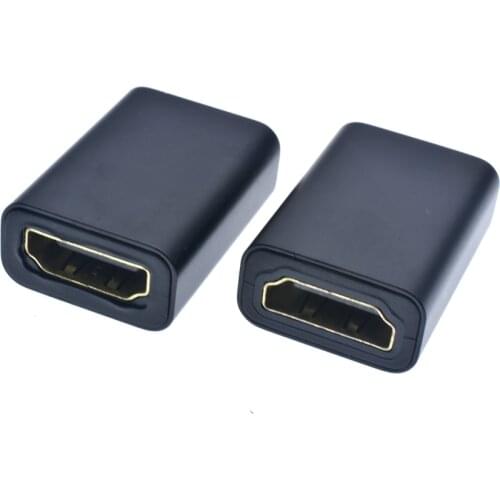 HDMI-compatible Extender Female To Female Joiner Connector Coupler Adapter Extender For Laptop TV Television 1080*4K