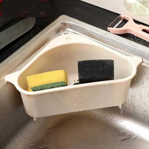 Kitchen Sink Multifunctional Storage Rack Multi Purpose Washing Bowl Sponge Drain Rack High Quality Plastic Kitchen Organizer