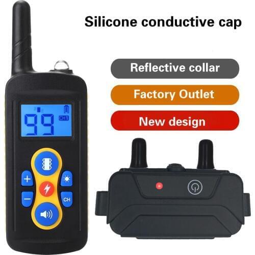 2019 new remote-controlled dog handler barking training shock collar