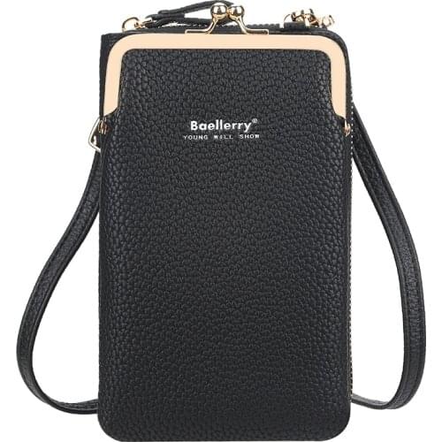 HOT Fashion Colorful Small Phone Bag Women Portable Shoulder Bags Woman Mini Pu Leather Crossbody Messenger Bag Ladies Purse