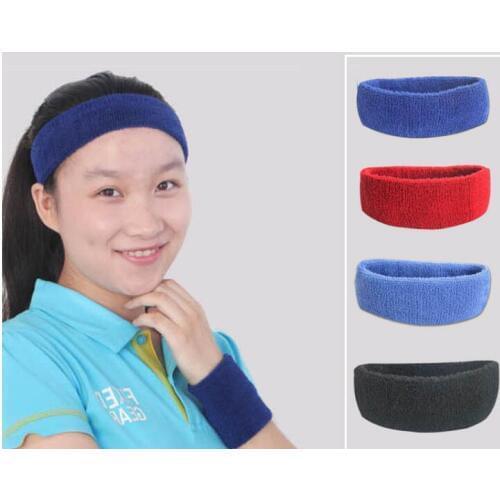 1pcs Outdoor sports breathable sweat belt headband men and women cotton sports care head sweat riding head belt