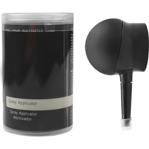 Hair Spray Portable Hair Building Fiber Powder 27.5g Spray Applicator Extension Nozzle Pump For Hair Loss