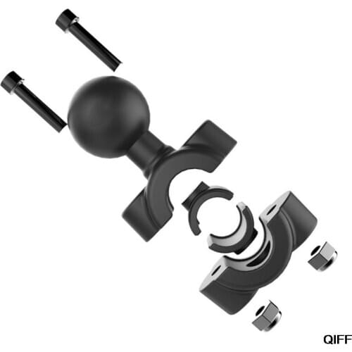 Rail Mount 1 Inch Ball Car Headrest Motorcycle Scooter Rearview Mirror Stem Bar Mount For Gar Min Gopro For Ram Mounts May06