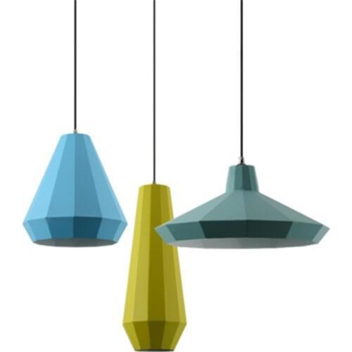 Nordic Loft Style Industrial Wind Iron Droplight Modern LED Pendant Light Fixtures Dining Room Hanging Lamp Indoor Lighting