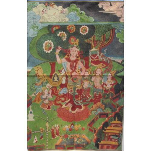 Tibet Nepal thangka tara buddha statue Guan Yin Exorcism peace wealth