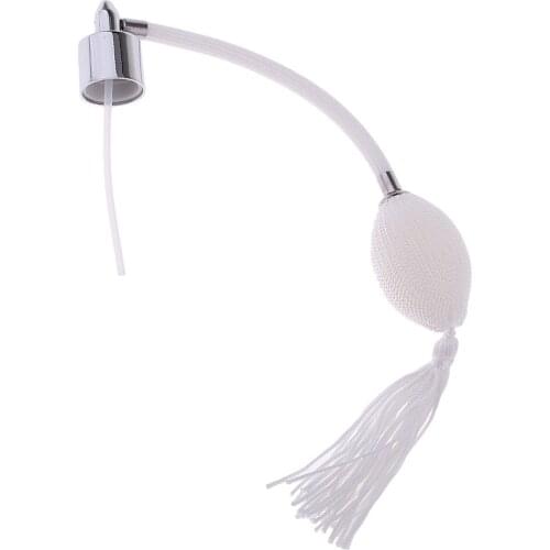 Vintage Style Refillable Perfume Tube w/ Long Tube Spray Atomizer Ball 18mm