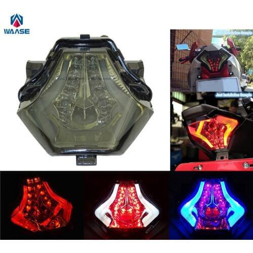 Waase Motorcycle Rear Tail Light Brake Turn Signals Integrated LED Light For Yamaha YZF R3 R25 MT-03 MT-25 MT03 MT25