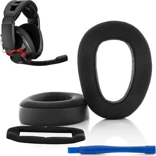 Earpad Replacement for Sennheiser GSP 600, GSP 670, GSP 500 + Head Beam Professional Gaming Headset Ear Pad/Ear Cushion/Ear Cups