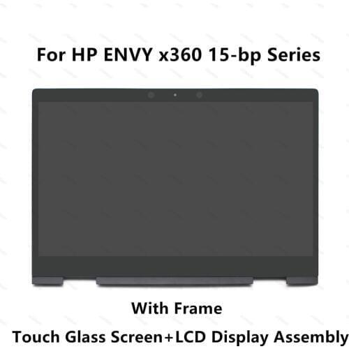 LCD Display Screen Touch Glass Digitizer Assembly For HP ENVY 15-bp150na 15-bp150nz 15-bp151na 15-bp152nr 15-bp160nz 15-bp164nz
