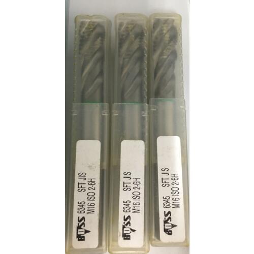 2PCS THREADING TAPS 6345 SFT JIS M 16X2X120 ISO 2-6H