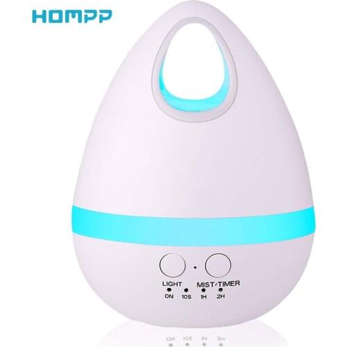 200ml Essential Oil Aromatherapy Aroma Diffuser, Carry Loop,PERFECT GIFT Safe Auto Off. Select Best Colour or Auto Change LEDs
