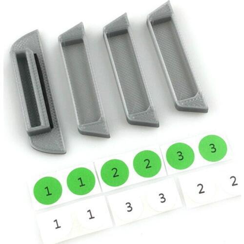 4pcs/set 3D Printed Dustproof Plug Cover For DJI Mavic 2 PRO/ZOOM frame and Battery (1for frame,3 for Battery)