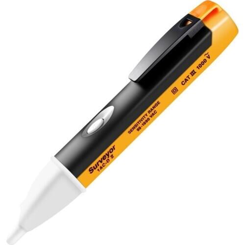 90-1000V Non-Contact Electronic Digital Display AC Voltage Test Pen With LED Light 1AC-D C2 Ii Detector Volt Stick Sensor Pencil