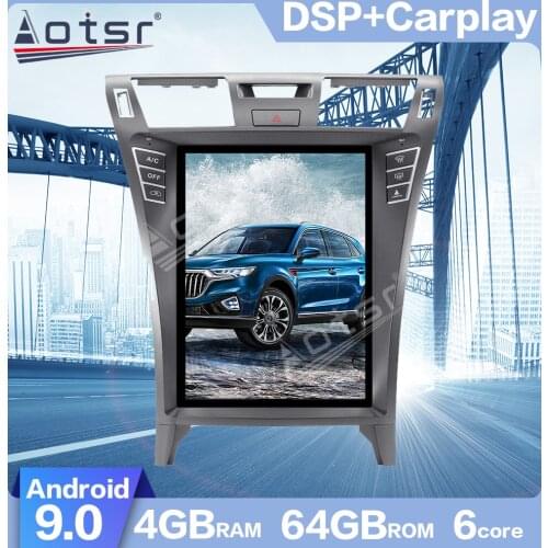 For Lexus LS 460 Android 9.0 Tesla style PX6 HD Vertical screen Car GPS Navigation Multimedia Player Audio WIFI CARPLAY DSP