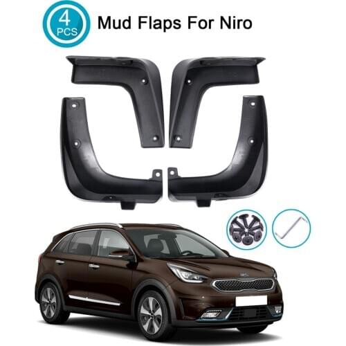 LFOTPP Car Mud Flaps Fenders For Niro 2016-2020 Wheel Front Rear Mudguard Splash Protective Guards Fender Auto Exterior Parts