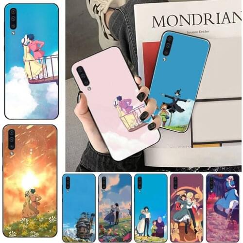 Howls Moving Castle Phone Case For Samsung galaxy S 7 8 9 10 20 edge A 6 10 20 30 50 51 70 note 10 plus