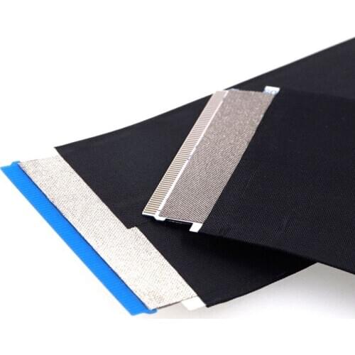 2 pcs Shielded FFC FPC Cable 68 PIN 0.5 mm pitch Length 150 mm Conductive Adhesive Cloth For HRS FH41-68S-0.5SH Side Catcher