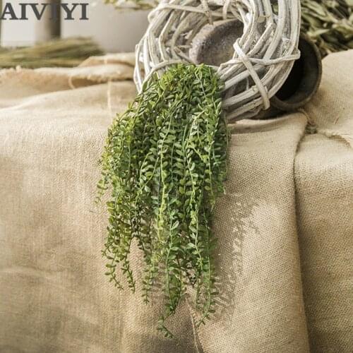 Artificial fleshiness Lover Tears Succulents Pearls Fleshy Vine Flower Hanging Rattan Wall Garden Decor Plants Flower