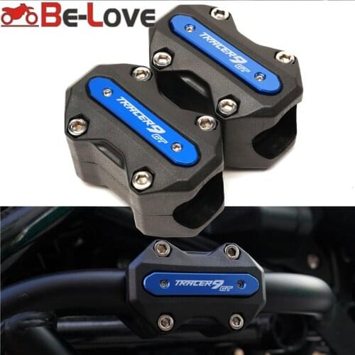 Logo Fits For Yamaha TRACER 9 GT 9GT tracer 9gt 2021 Motorcycle Crash Bar Bumper Engine Guard Protection High Quality