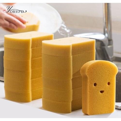 OYOREFD 12pcs/set Multi-function Kitchen Cleaning Sponge Magic Sponge Eraser Pan Pot Dish Washing Sponge Kitchen Cleaning Tools