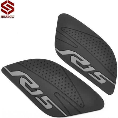 Motorcycle Tank Pad Grips Protector Sticker for Yamaha R15 2017-2020 Motorbike Protective Pad R15 Logo