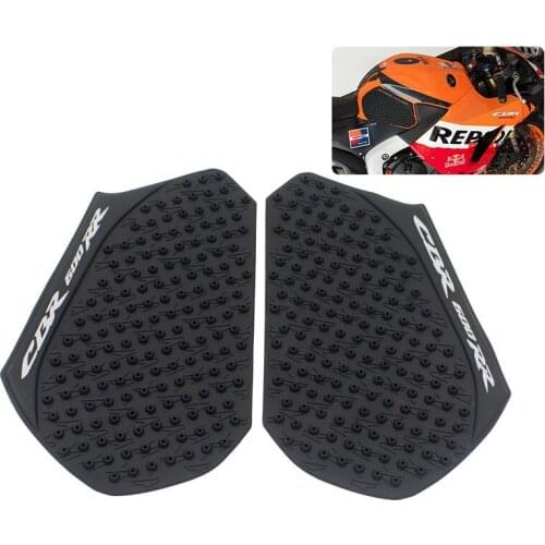 For Honda CBR600RR CBR 600 RR 2013 2014 2015 2016 Tank Pad Protector Sticker Decal Gas Knee Grip Side Tank Traction Pad