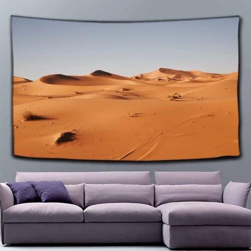 Desert Tapestry Wall Hanging Room Dorm Tapestries Art Home Psychedelic Kawaii Room Decor Accessories