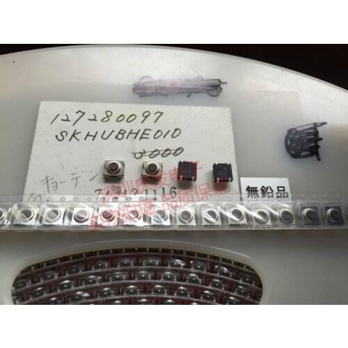 Original New 100% SKHUBHE010 6*6*3.1mm waterproof and dustproof button internal sticker switch touch switch