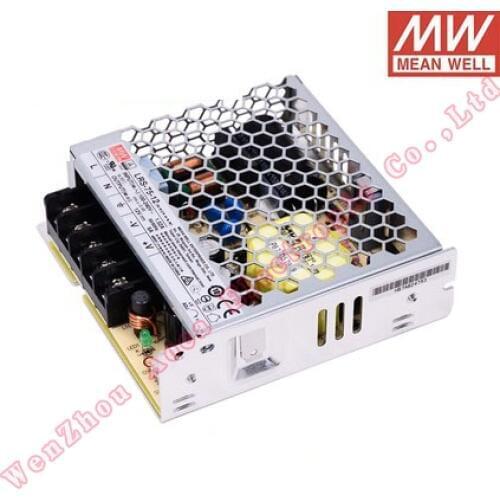 Original Mean well LRS-75 single output 75W 5V/14A 12V/6A 15V/5A 24V/3.2A 36V/2.1A 48V/1.6A meanwell power supply Low Profile