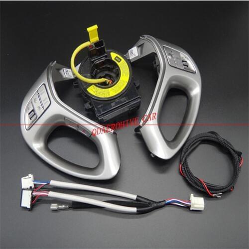 QDAEROHIVE Cruise Control Switch Steering Wheel Control Switch Button Audio for Hyundai IX35 2009-2016