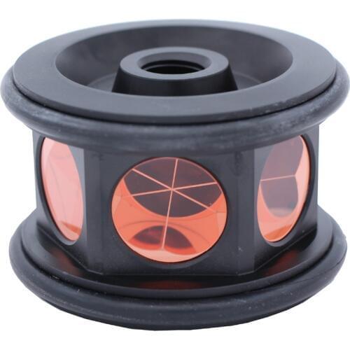 ALL METAL 360 Degree Reflective copper coated Prism For Robotic Total Station