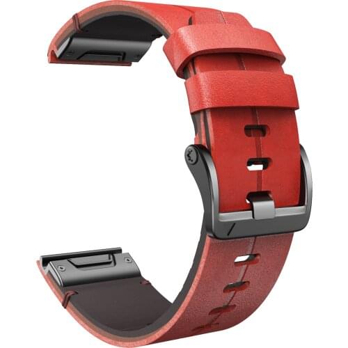 22mm.leather band strap for Fenix 6.Fenix6 Pro.Fenix 5 Plus