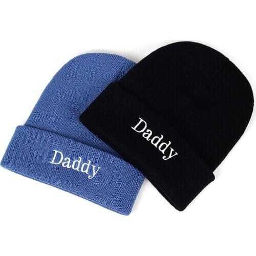 High quality dad letter embroidery wool hat fashion hip hop outdoor cold hats unisex casual caps sports and leisure cap
