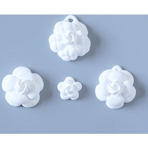 Silicone Soap Molds DIY Single Hole Camellia Flowers Mold Handmade Flower Aroma Mould Soap Making Moulds Resin Clay Molds
