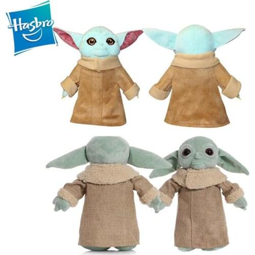 Hasbro Star Wars Baby Yoda Lovely Doll Stuffed Toys Anime Plushie Plush Mandalorian Cotton Ornaments Decoration Christmas Gift
