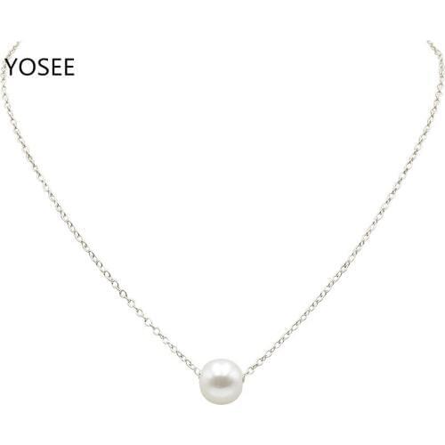 Choker Women Simulated Pearl Nacklace & pendant Choker Statement Necklace For Women