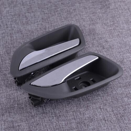 1Pair Chrome Inner Door Handle Housing Plastic Car Interior Accessories Fit for Chevy Cruze 2009 2010 2011 2012 2013 2014 2015