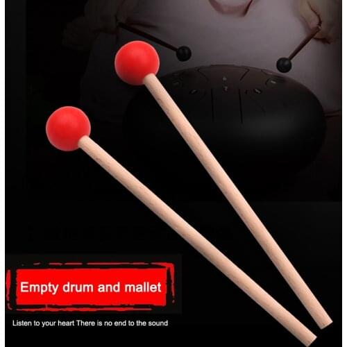 1 Pair Professional Tongue Drum Drumstick Xylophone Marimba Mallet for Kid Adult Percussion Instrument Accessories