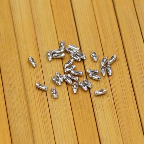 100 Pcs/Pack) stainless steel Waist buckle Suitable for 2mm diameter Bead chain