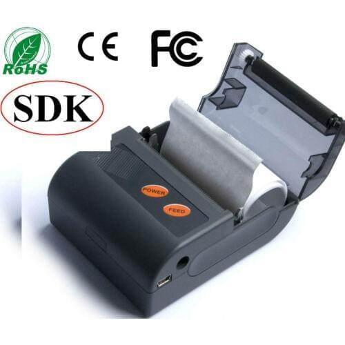 2inch pocket size Wirless bluetooth printer with free SDK
