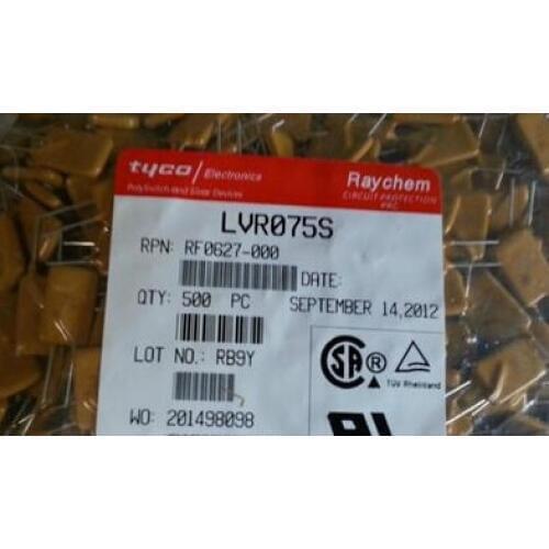 500PCS x LVR075S LVR075 L075 0.75A 240V PPTC Resettable fuse