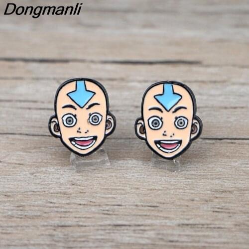 BG318 Dongmanli 1 Pair Magic Story Earrings Cute Stud Earrings Jewelry Earrings Accessories Jewelry for Women Men Gift