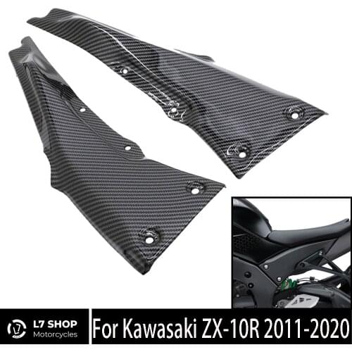 For Kawasaki Carbon Fiber Side Cover Side Fairing Protective Cover ZX-10R 2011-2020 Motorcycle Accessories