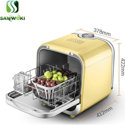 Household Dish Washer machine fruit vegetable cleaner machine bowl and chopsticks washing machine tableware disinfecting machine